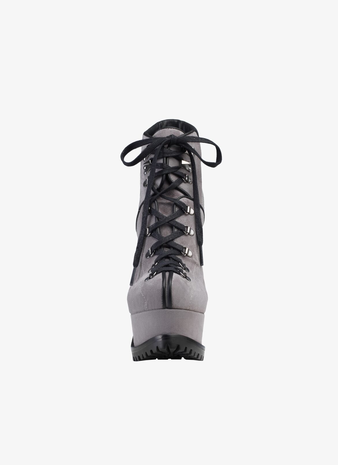 Low boots ALAÏA TIN GREY LOW BOOTS